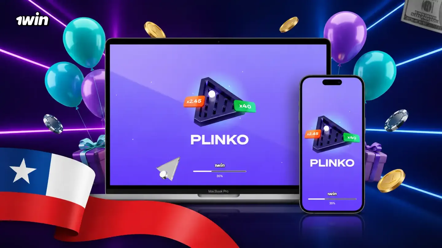 Plinko, uno de los desarrollos propios de 1win