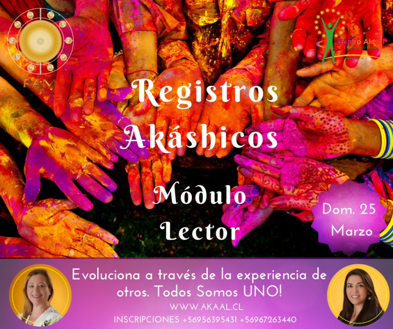 Registros Akáshicos, Módulo Lector. Centro Akaal, Santiago. Centro Akaal