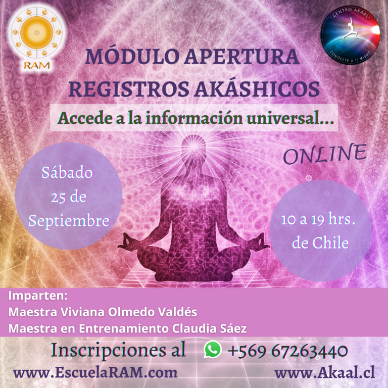 MÓDULO APERTURA DE REGISTROS AKÁSHICOS Centro Akaal